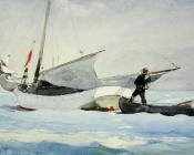 温斯洛 荷默 : Stowing the Sail